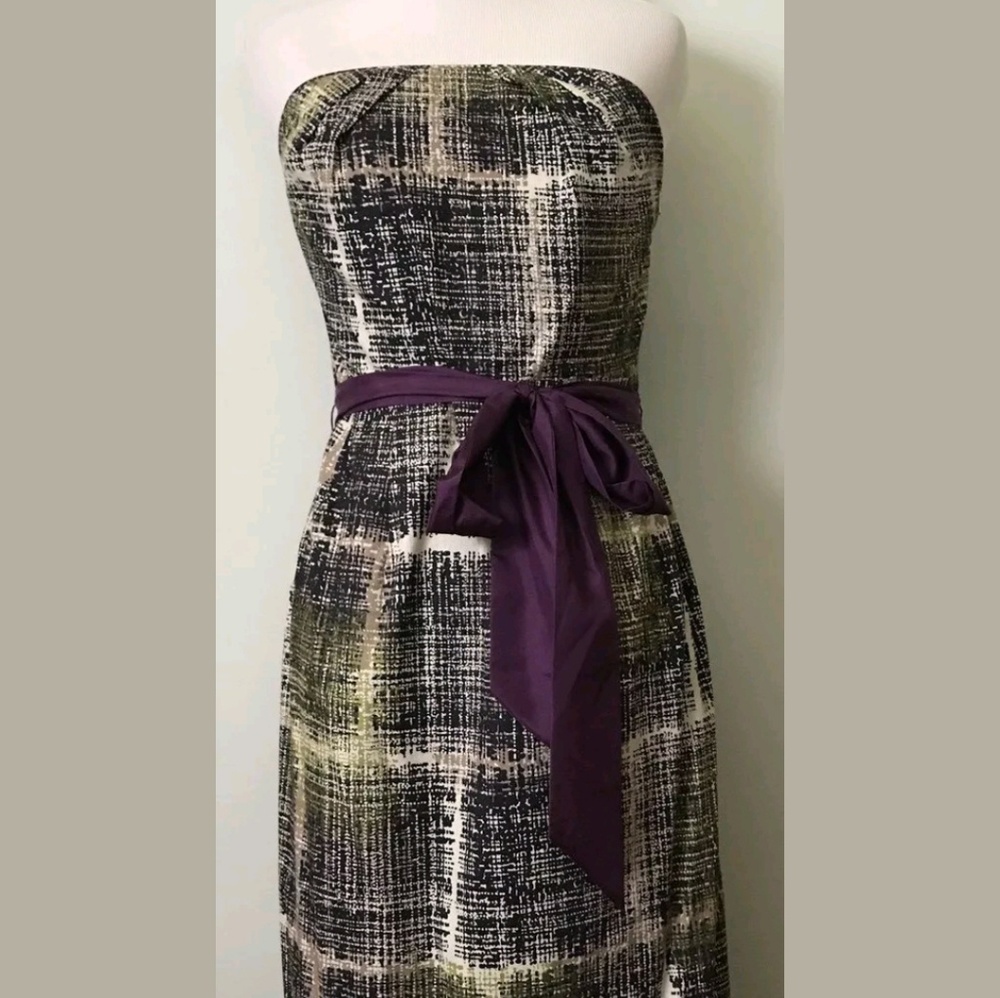‼️3 for $12‼️Anthropologie Strapless Empire Waist Midi Dress